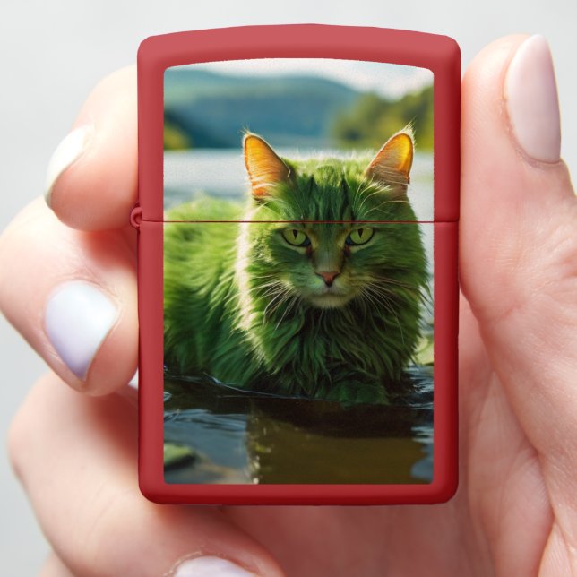Collector Cat Zippo Lighter  (In Hand)