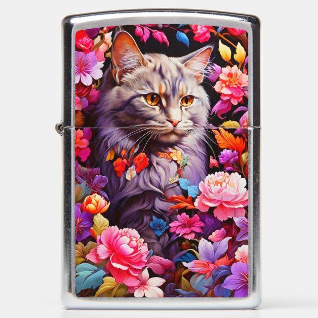 Collector Cat Zippo Lighter (Front)
