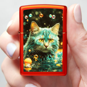 Collector Cat Zippo Lighter
