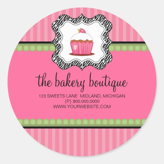 Colleen's Business Stickers (Front)