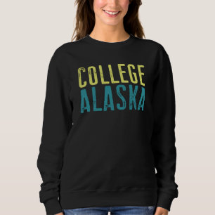 College Alaska Pacific Coast Stacked Sweatshirt