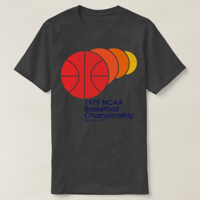 College Basketball Championship 1979 T-Shirt (Design Front)