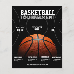 College Basketball Tournament, Basketball Sport Flyer