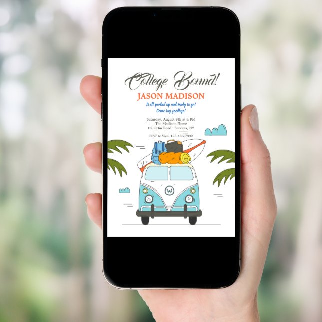 College Bound Invitation (Front Digital)