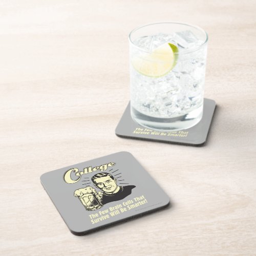 College Brain Cells Survive Smarter Beverage Coaster