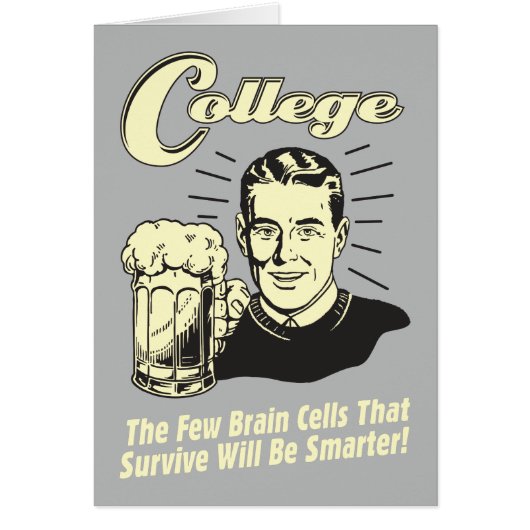 College: Brain Cells Survive Smarter Cards (Front)