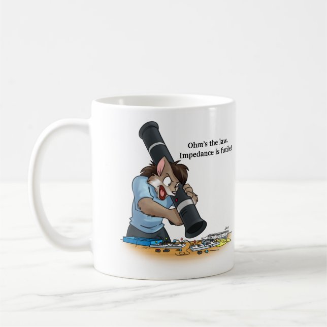 College Catastrophe - Mug - Ohm's Law (Left)