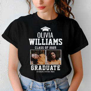 College Class of 2025 Graduate Name T-Shirt