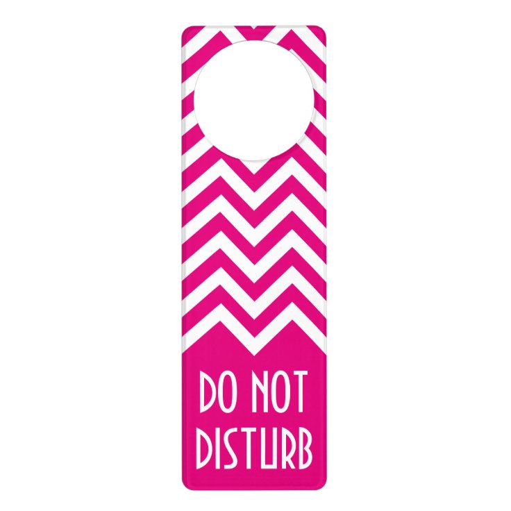 College dorm door hanger | Do not disturb sign | Zazzle