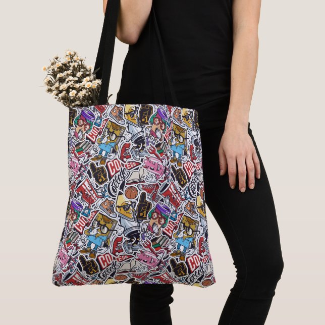 College Elements Tote Bag (Close Up)