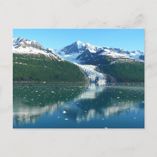 College Fjord I Beautiful Alaska Photography Postcard