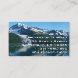 College Fjord II Beautiful Alaska Photography Business Card