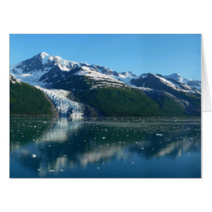 College Fjord II Beautiful Alaska Photography Card