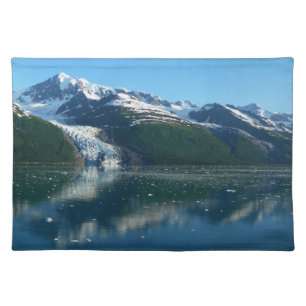 College Fjord II Beautiful Alaska Photography Cloth Placemat