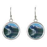 College Fjord II Beautiful Alaska Photography Earrings