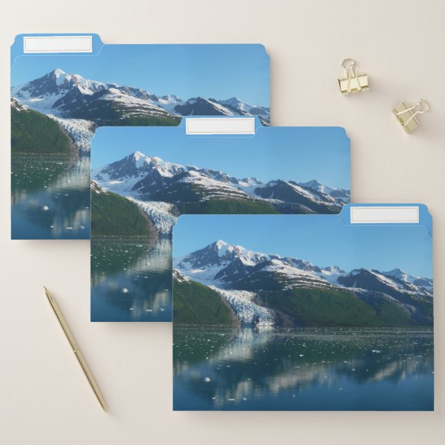 College Fjord II Beautiful Alaska Photography File Folder (Set)