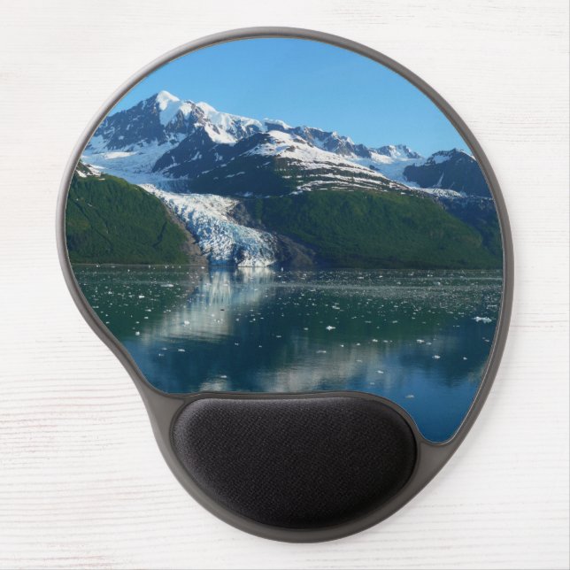 College Fjord II Beautiful Alaska Photography Gel Mouse Pad (Front)