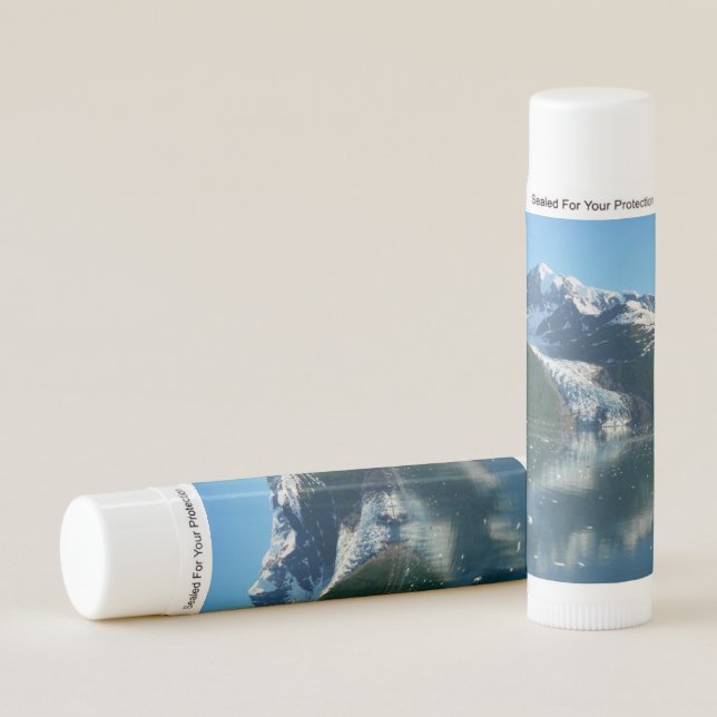 College Fjord II Beautiful Alaska Photography Lip Balm (Front)