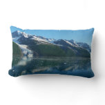 College Fjord II Beautiful Alaska Photography Lumbar Pillow