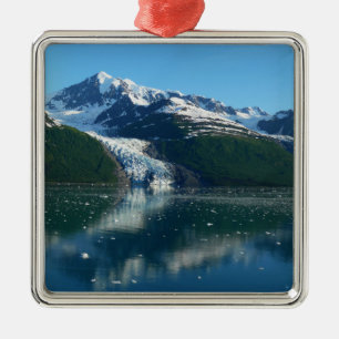 College Fjord II Beautiful Alaska Photography Metal Ornament