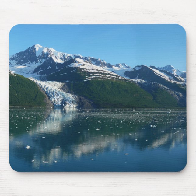 College Fjord II Beautiful Alaska Photography Mouse Pad (Front)