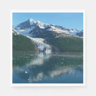College Fjord II Beautiful Alaska Photography Napkins