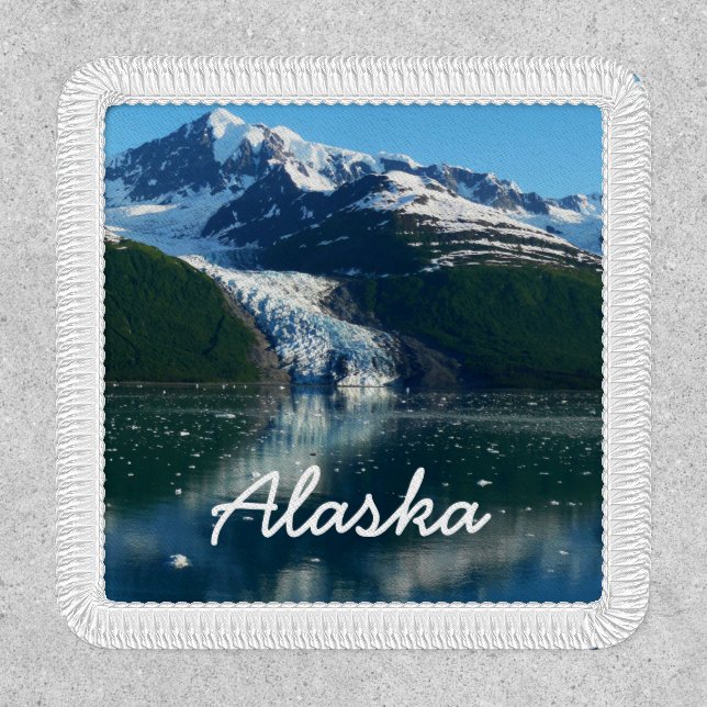 College Fjord II Beautiful Alaska Photography Patch (Front)