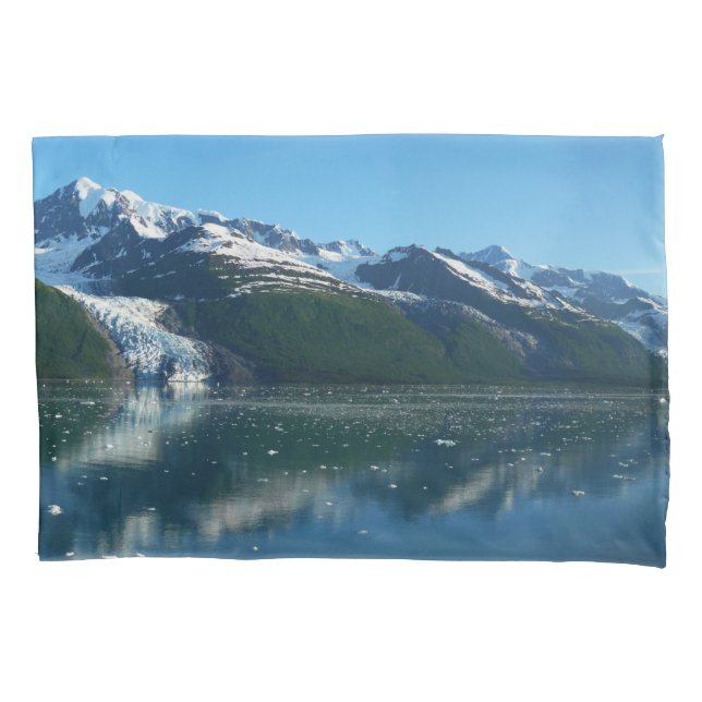 College Fjord II Beautiful Alaska Photography Pillow Case (Front-Left)