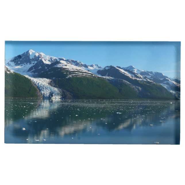 College Fjord II Beautiful Alaska Photography Place Card Holder (Front)