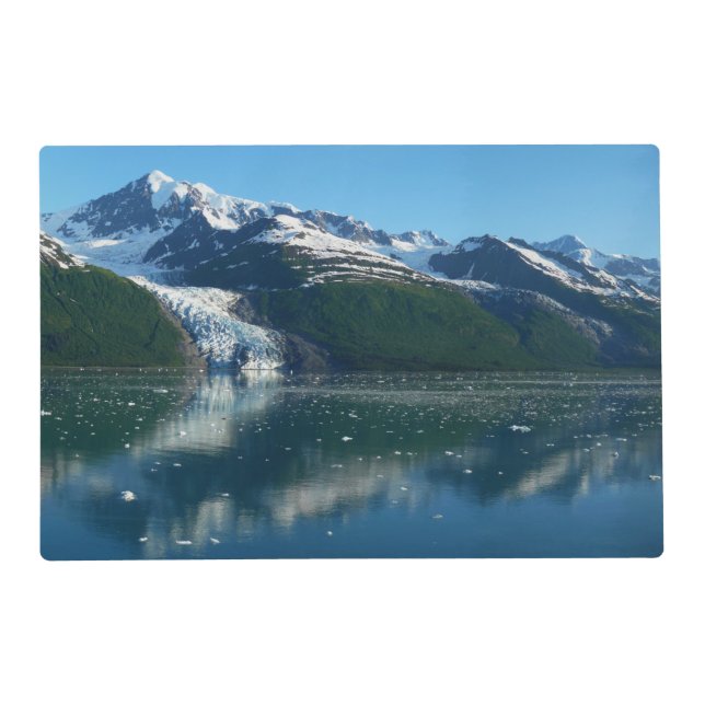 College Fjord II Beautiful Alaska Photography Placemat (Front)