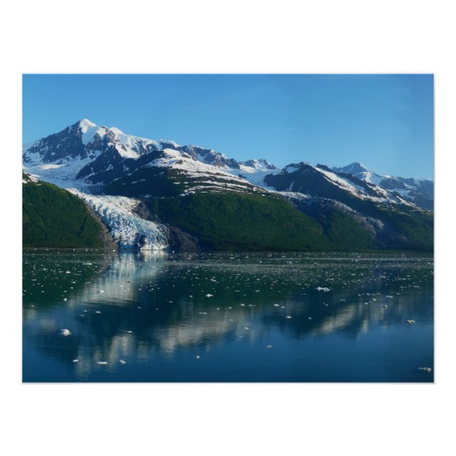 College Fjord II Beautiful Alaska Photography Poster (Front)