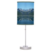 College Fjord II Beautiful Alaska Photography Table Lamp (Front)