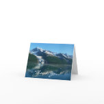 College Fjord II Beautiful Alaska Photography Thank You Card