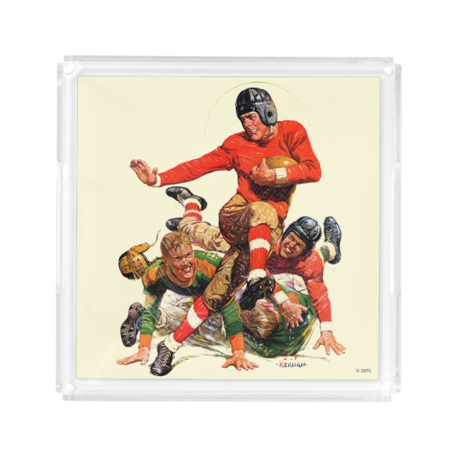 College Football Acrylic Tray (Front)