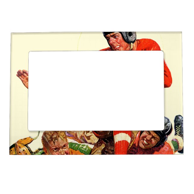 College Football Magnetic Photo Frame (Front)