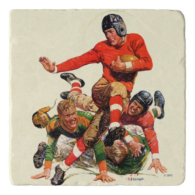 College Football Trivet (Front)