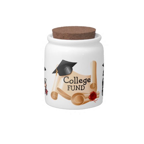 College Fund Candy Jar