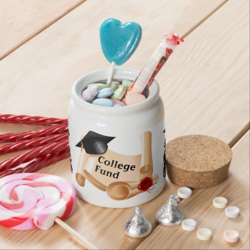 College Fund Candy Jar
