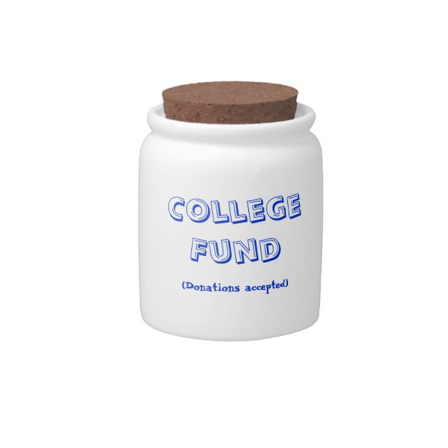 "College Fund" Jar (Front)