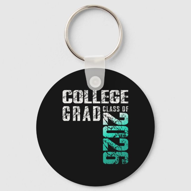 College Grad Cl Of 2026 Graduation  Keychain (Front)