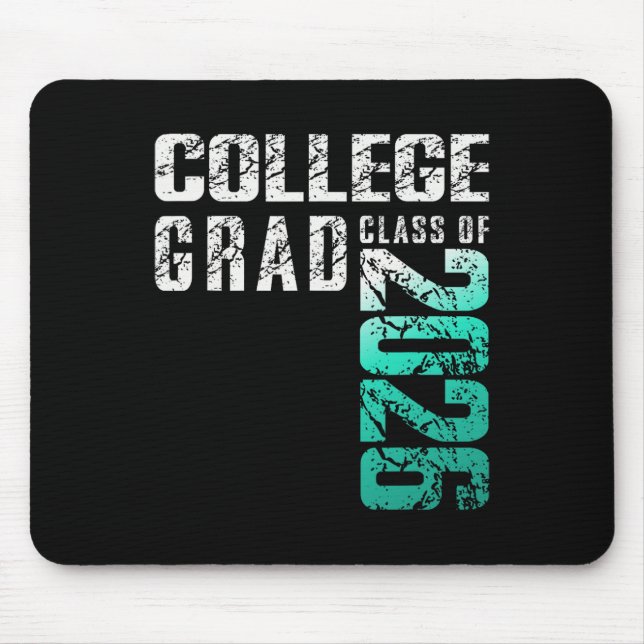 College Grad Cl Of 2026 Graduation  Mouse Pad (Front)