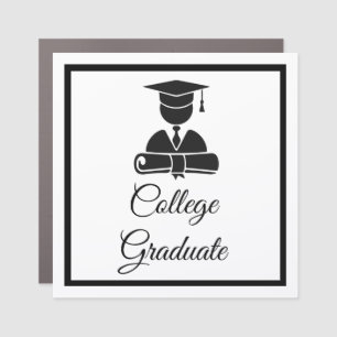 College Graduate - Car Magnet - HAMbyWG