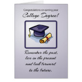 College Graduation, Remember the Past (Front)