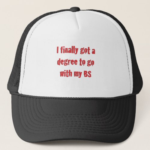 College Graduation Trucker Hat