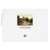 College Green, Bristol, England Cards (Back Horizontal)