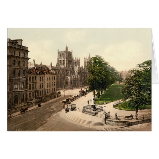 College Green, Bristol, England Cards (Front Horizontal)