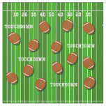 College Gridiron Football Player Birthday Fabric