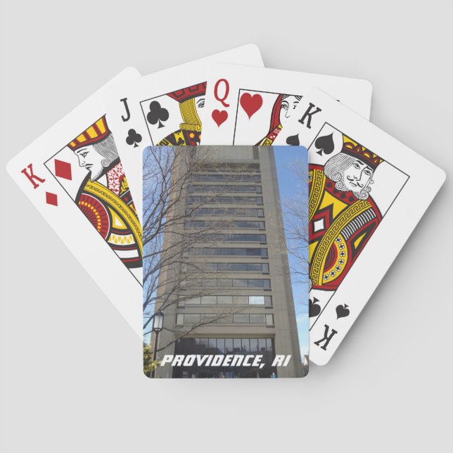 College Hill, Providence, RI Poker Cards (Back)