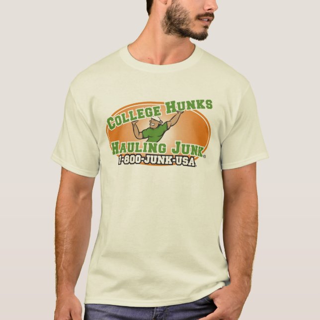 College Hunks Hauling Junk Official Logo T-Shirt (Front)