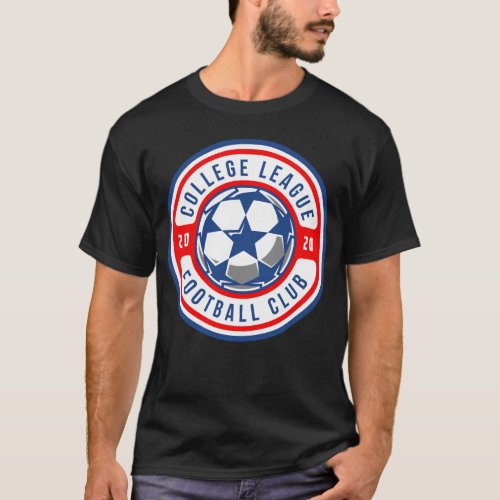 College League Football Club T_Shirt